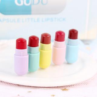 Set 5 Thỏi Son Hình Viên Thuốc Dễ Thương