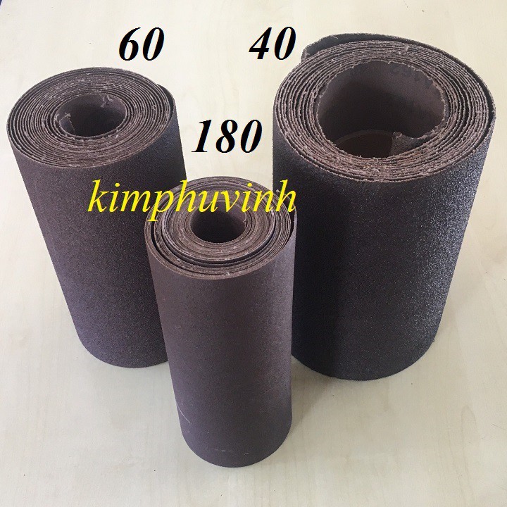 30CM - GIẤY NHÁM CUỘN - NHÁM VẢI (KHỔ CAO 20CM)