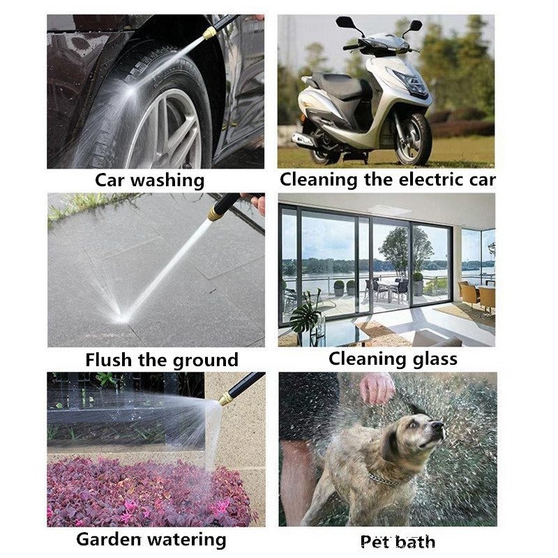 Vòi Phun Nước Áp Suất Cao Di Động Tùy Chỉnh Tiện Dụng Cho Sân Vườn / Xe Hơi