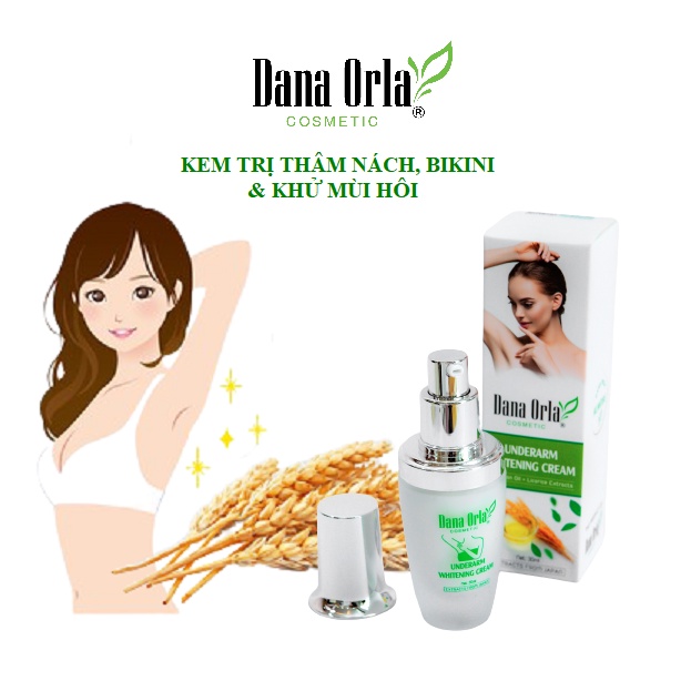 KEM HỖ TRỢ TRỊ THÂM VÙNG NÁCH, BIKINI VÀ KHỬ MÙI HÔI (UNDERARM WHITENING CREAM)