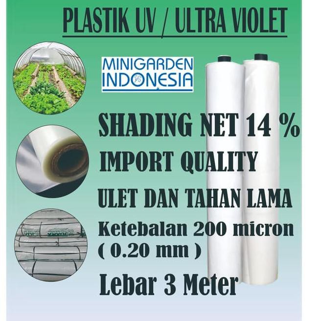 Đèn Led Uv Bằng Nhựa 14% 200 Micron Width 3m Cho Cây Trồng Thủy Canh