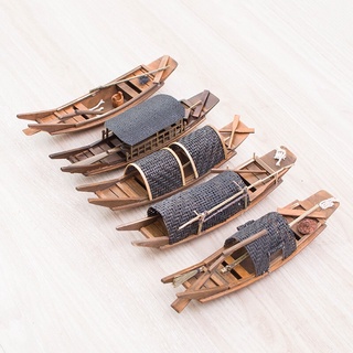 THUYỀN GỖ TRANG TRÍ BỂ CÁ, TIỂU CẢNH