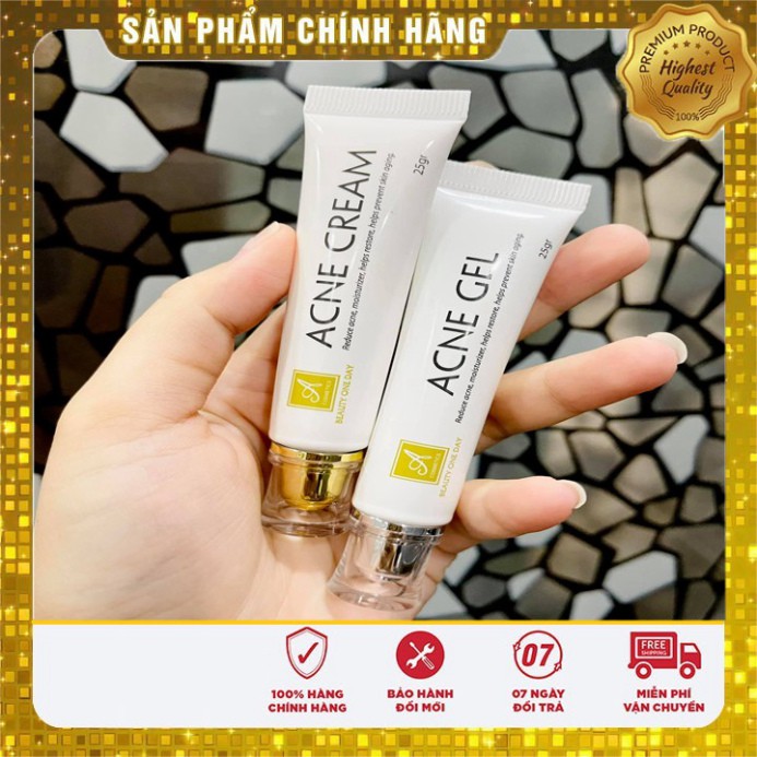 [Chính Hãng] Bộ mụn acne cream A cosmetic Phương Anh ngừa mụn tốc độ