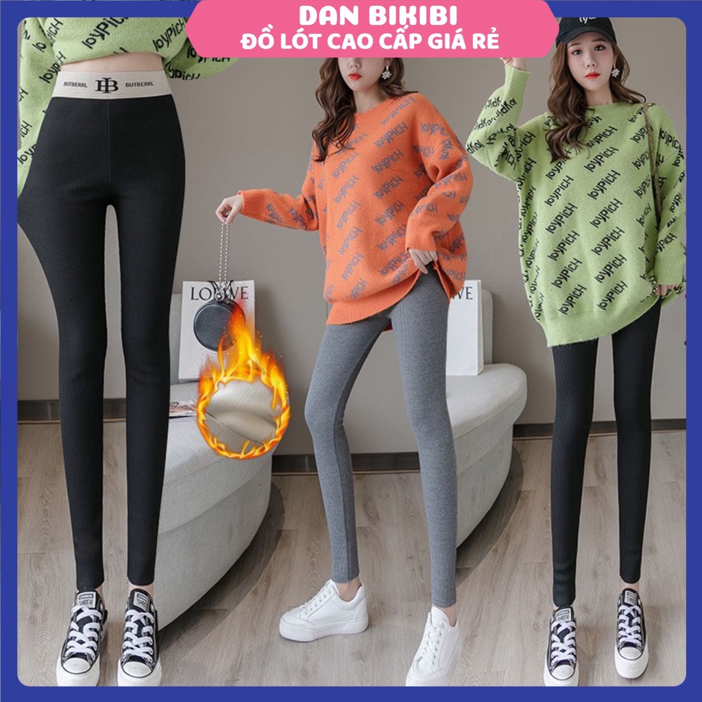 Quần Legging Nữ - Quần legging bông BT cạp cao chữ B mã QA16 | WebRaoVat - webraovat.net.vn