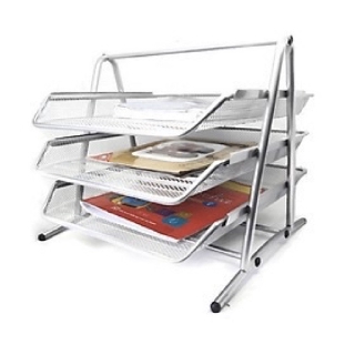 Giá để tài liệu kim loại 2 ngăn, 3 ngăn 1220, 1219 hợp kim chống gỉ