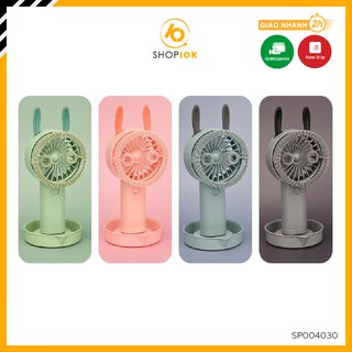 Quạt sạc usb cầm tay mini kèm đồ chơi thổi bong bóng SHOP10K - SP004030