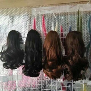 Tóc giả ngoạm ngắn 25cm