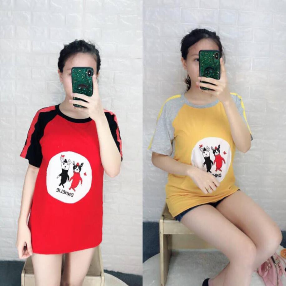 Áo đôi hình chó siêu yêu kèm ảnh thật