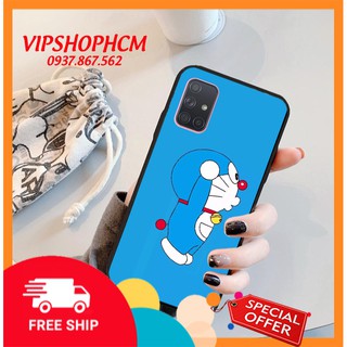 Ốp lưng SamSung A01/ A11/ A21/ A21S/ A31 Hình Doremon Nhảy Múa - viền TPU dẻo