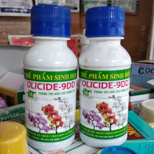 Chế phẩm sinh học Olicide-9DD chuyên trị nấm bệnh cho lan cây cảnh