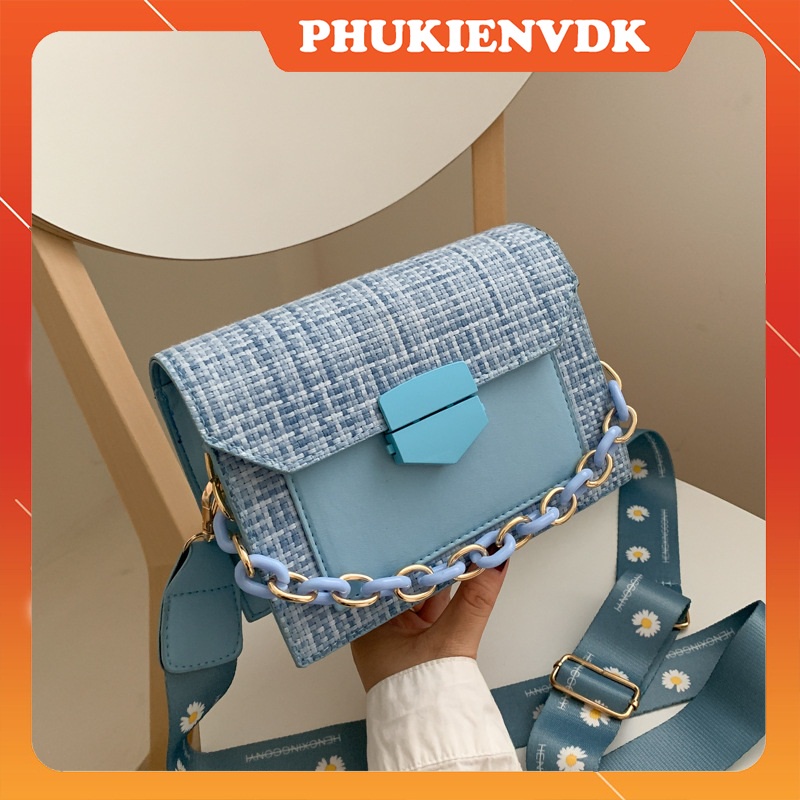 Túi xách nữ túi đeo vai da mềm cao cấp phong cách Hàn Quốc