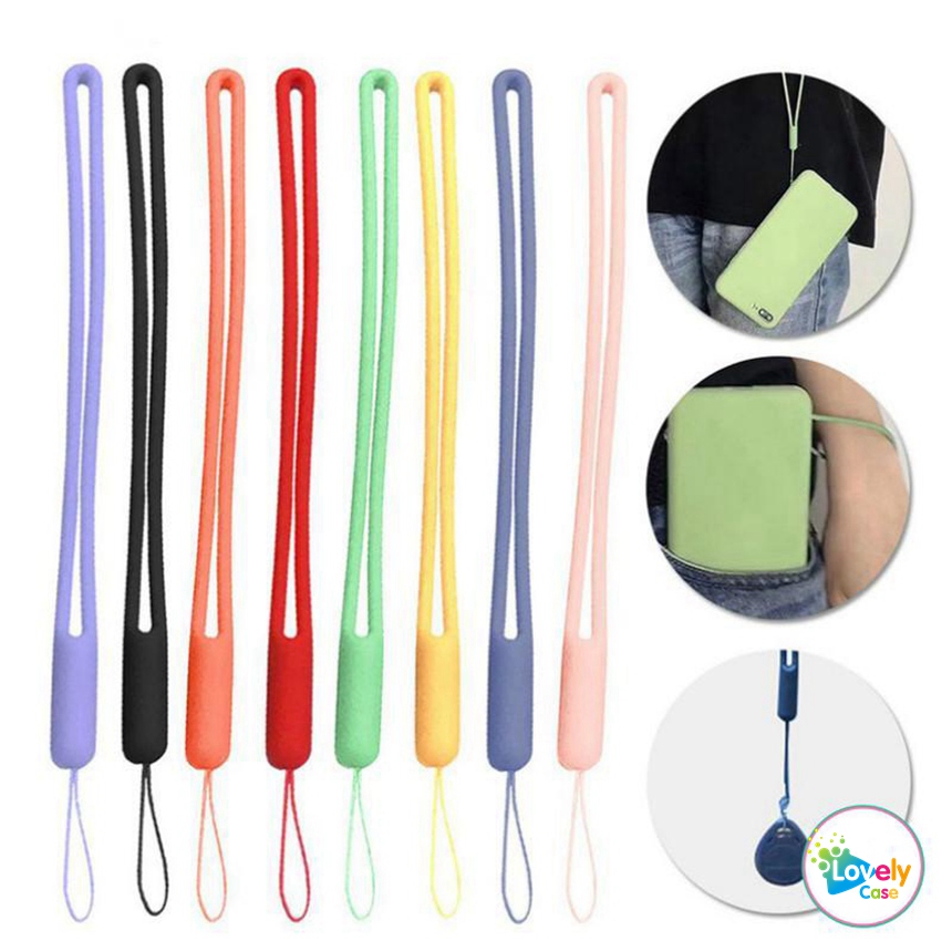 Dây Đeo Điện Thoại Bằng Silicon Mềm Nhiều Màu Sắc Đa Năng Cho Cặp Đôi