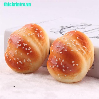 Đồ Chơi Bóp Squishy Hình Bánh Mì Dễ Thương 8cm