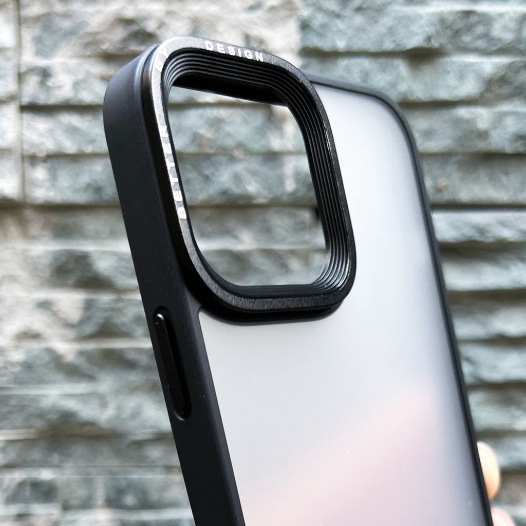 Ốp lưng nhám viền dẻo cho IPhone 13 Pro Max , IPhone 12 Pro Max chính hãng Filada chống sốc , gờ cao bảo vệ camera