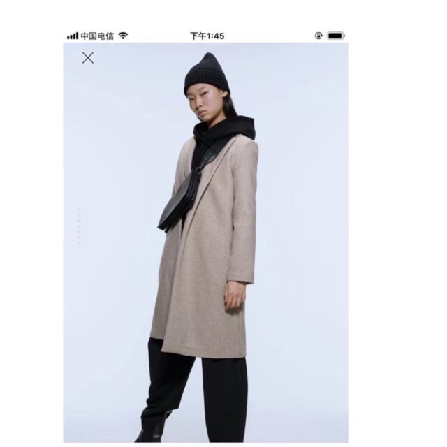 Thanh lý áo dạ mỏng Za.ra new nguyên tag