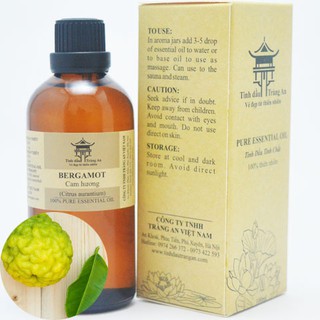 Tinh Dầu Cam Hương Bergamot | 100% Thiên Nhiên Nguyên Chất | Khử Mùi, Thơm Phòng, Thư Giãn - TINH DẦU TRÀNG AN