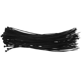 Bộ 100 dây cáp buộc màu đen tiện dụng 200mmx3mm