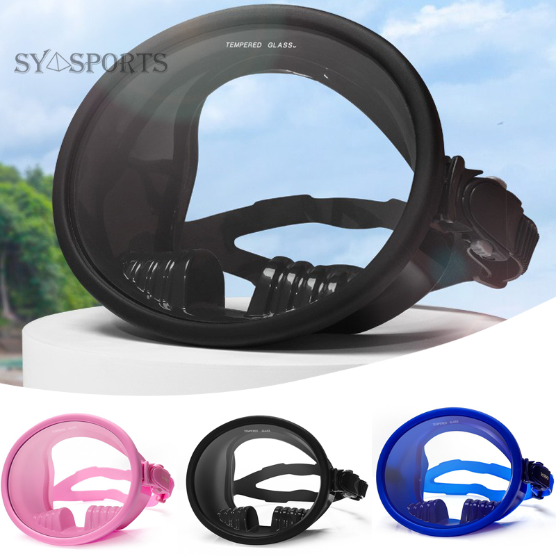 Mặt Nạ Lặn Có Dây Đeo Điều Chỉnh Được Bằng Silicone Tiện Dụng