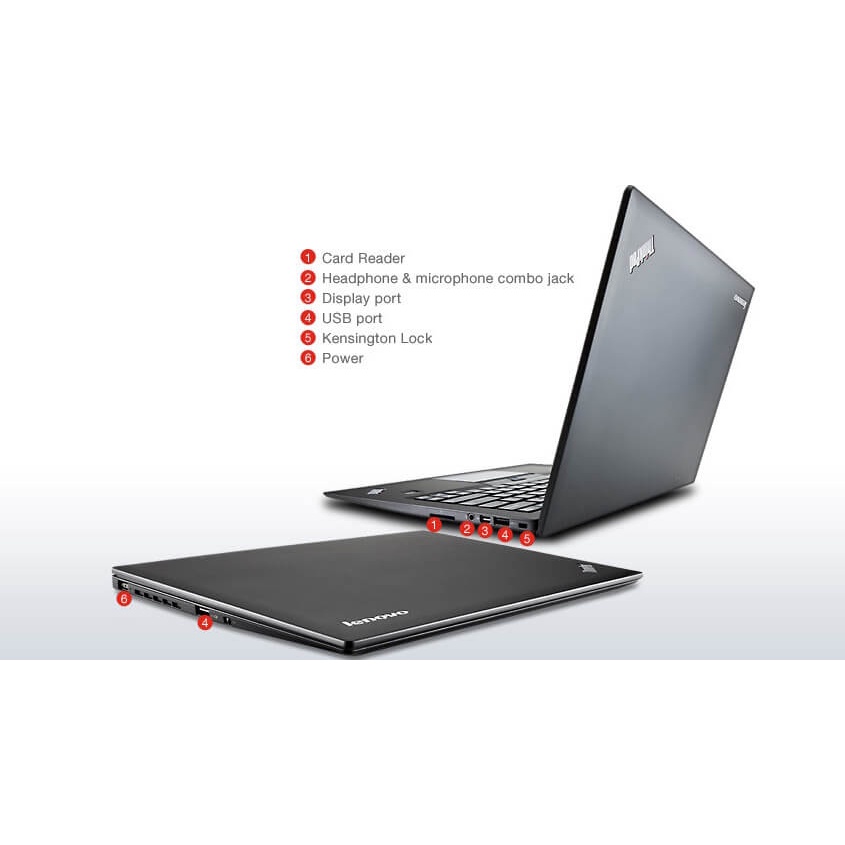 Laptop Lenovo ThinkPad X1 Carbon Gen 4 Core i7-6600U, Ram 16GB, SSD 512GB, 14.0 inch Full HD