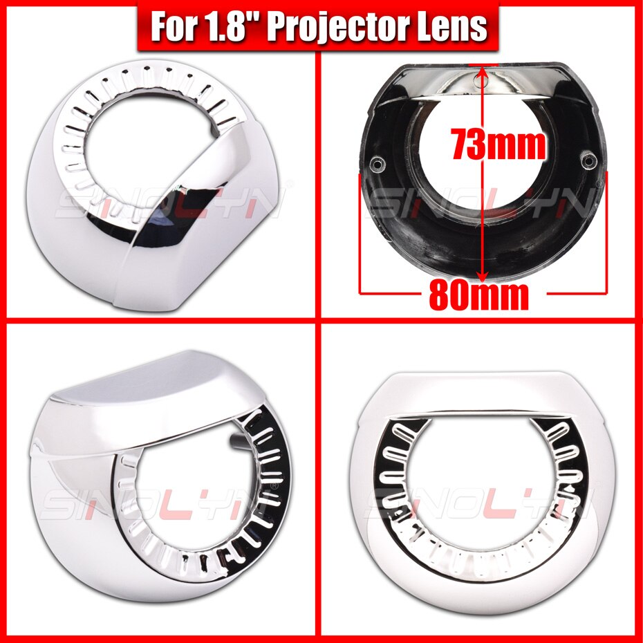 Đèn pha LED DRL hình đôi mắt thiên thần cho 1.8 / 2.0 H1 Bi Xenon