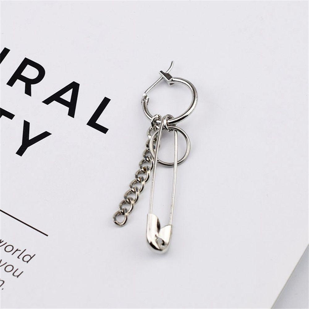 Khuyên Tai Dạng Kẹp Hình Lá Cây Phong Cách Hip Hop Cho Nam Và Nữ