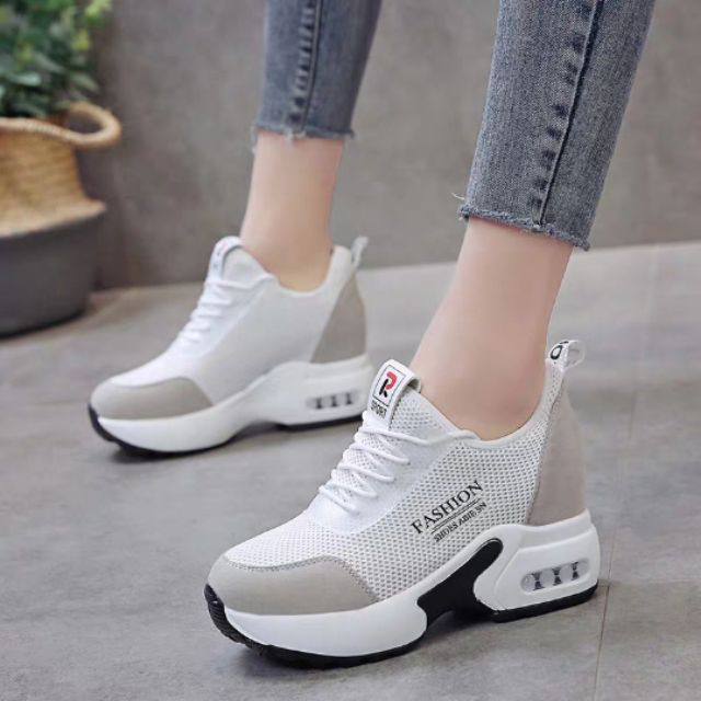 giày độn đế 9cm QC