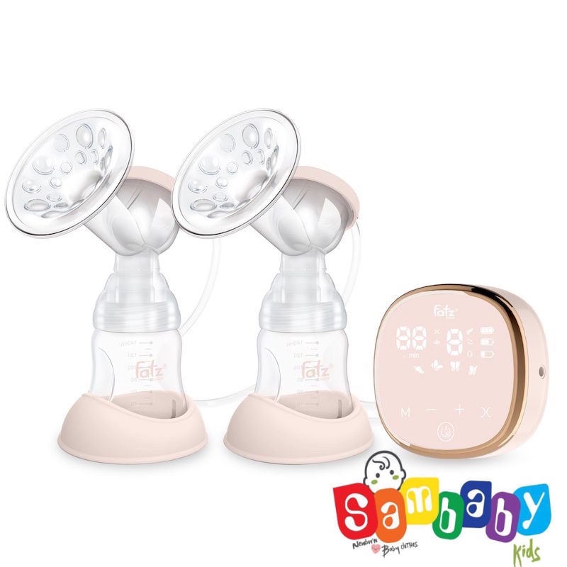Máy hút sữa điện đôi Fatz Baby Resonance 4 - FB1182VNH - Màn Hình Hồng