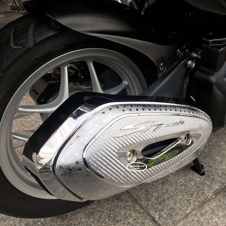 Che pô xe SH Mode 2016-2019 mạ crom & sơn cacbon