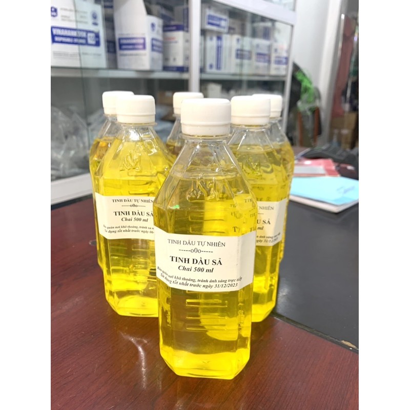 Chai 500ml Tinh Dầu Sả