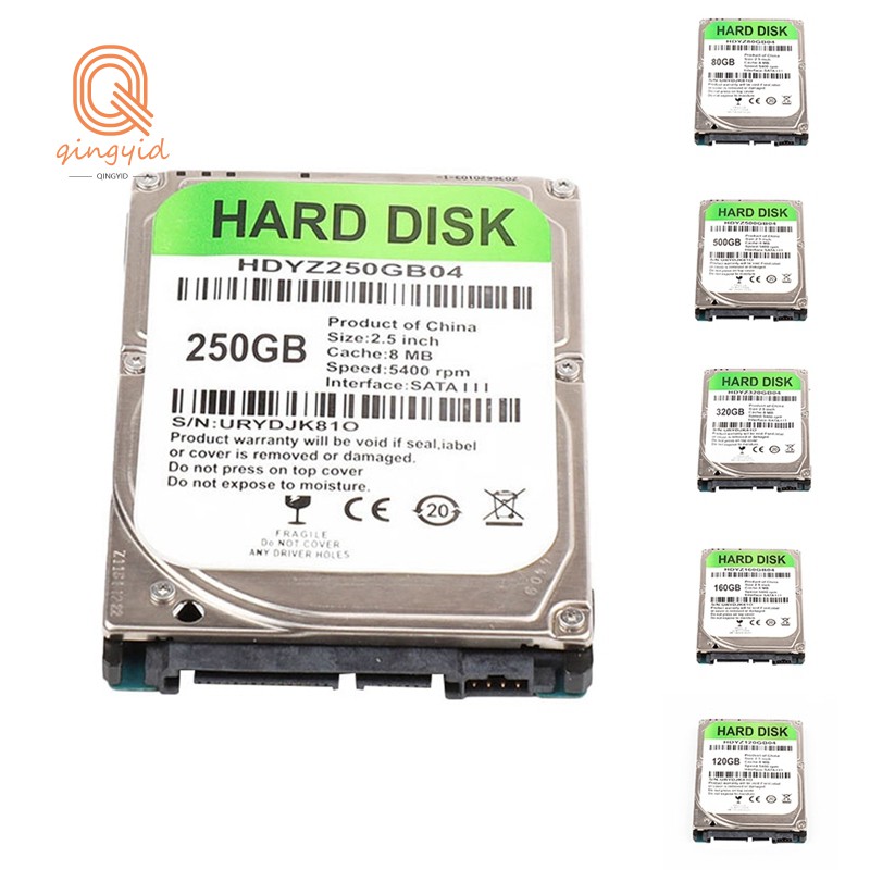 Ổ Cứng 250g Hdd 2.5inch Sata 3.0 5400-7200rpm Cho Laptop Notebook