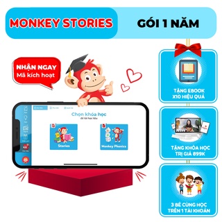 Phần mềm học tiếng anh monkey stories - ảnh sản phẩm 1