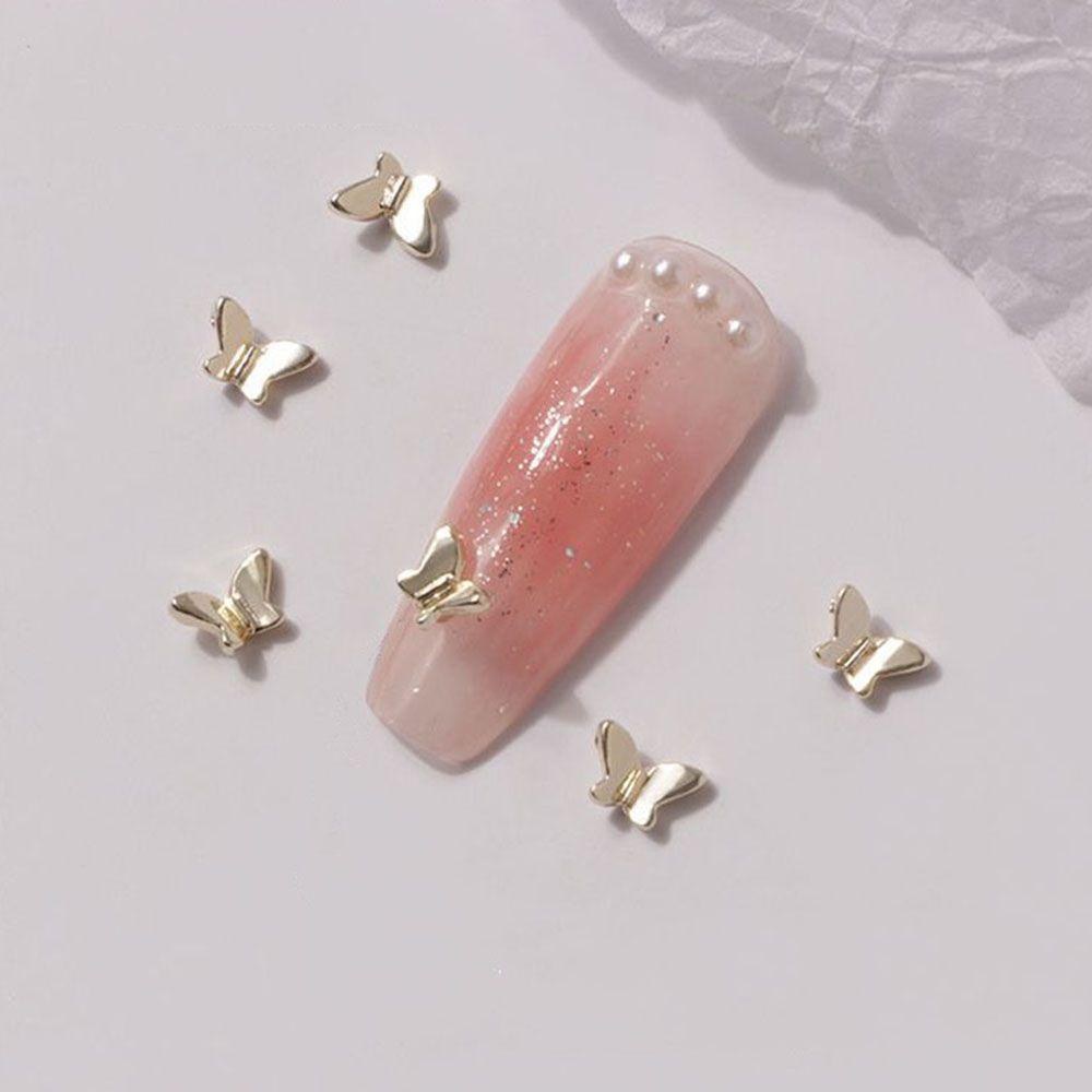 Phụ Kiện Trang Trí Móng Tay Nghệ Thuật 3D Bằng Hợp Kim Thời Trang Nhật Bản DIY