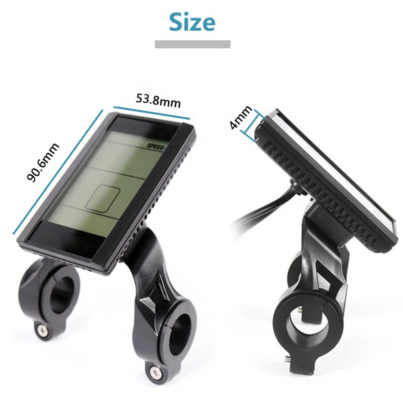 Protocol 2 Màn Hình Hiển Thị LCD 24V 36V 48V LCD S830 Chống Thấm Nước Kết Nối USB Cho Xe Đạp Điện