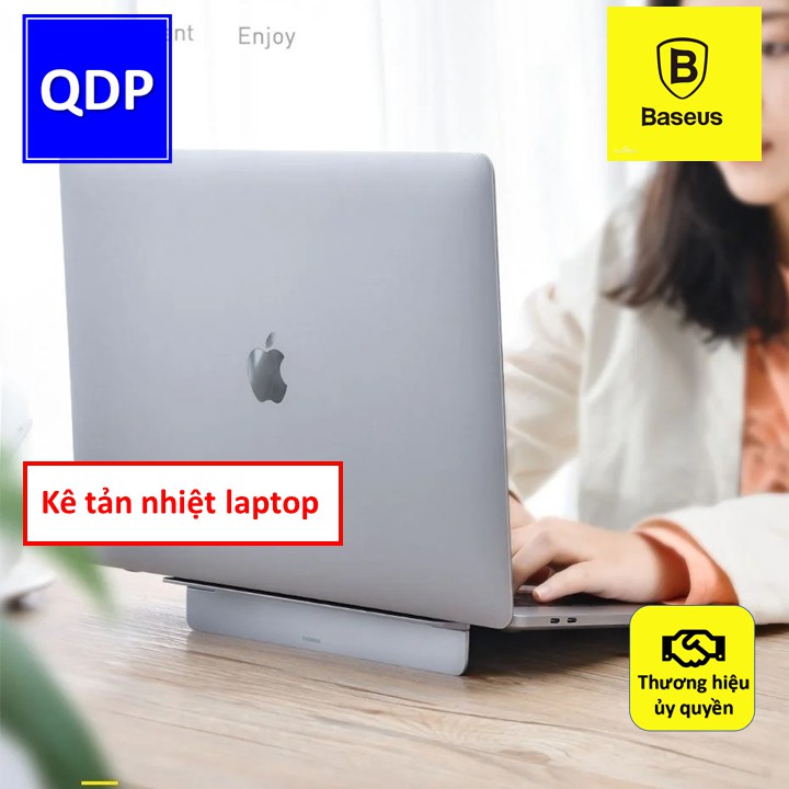 Đế kê laptop dạng xếp, siêu mỏng Baseus Papery Notebook Holder dùng cho cho Macbook/ Laptop (0.3cm slim, 8° Angle)