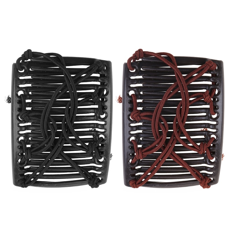 Kẹp Tóc Đôi Co Giãn Không Làm Hại Tóc Đuôi Ngựa Giá Đỡ