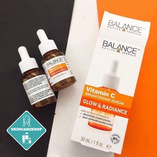 Serum Trắng Da, Mờ Thâm Balance Active Formula Vitamin C Brightening 30ml