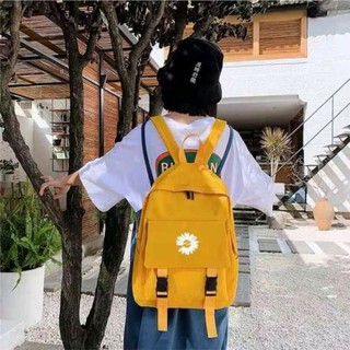 balo vải bố hoa cúc (vừa A4)