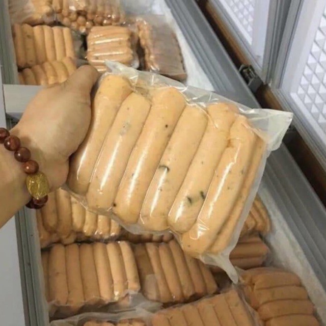 500gr xúc xích gà nấm hương