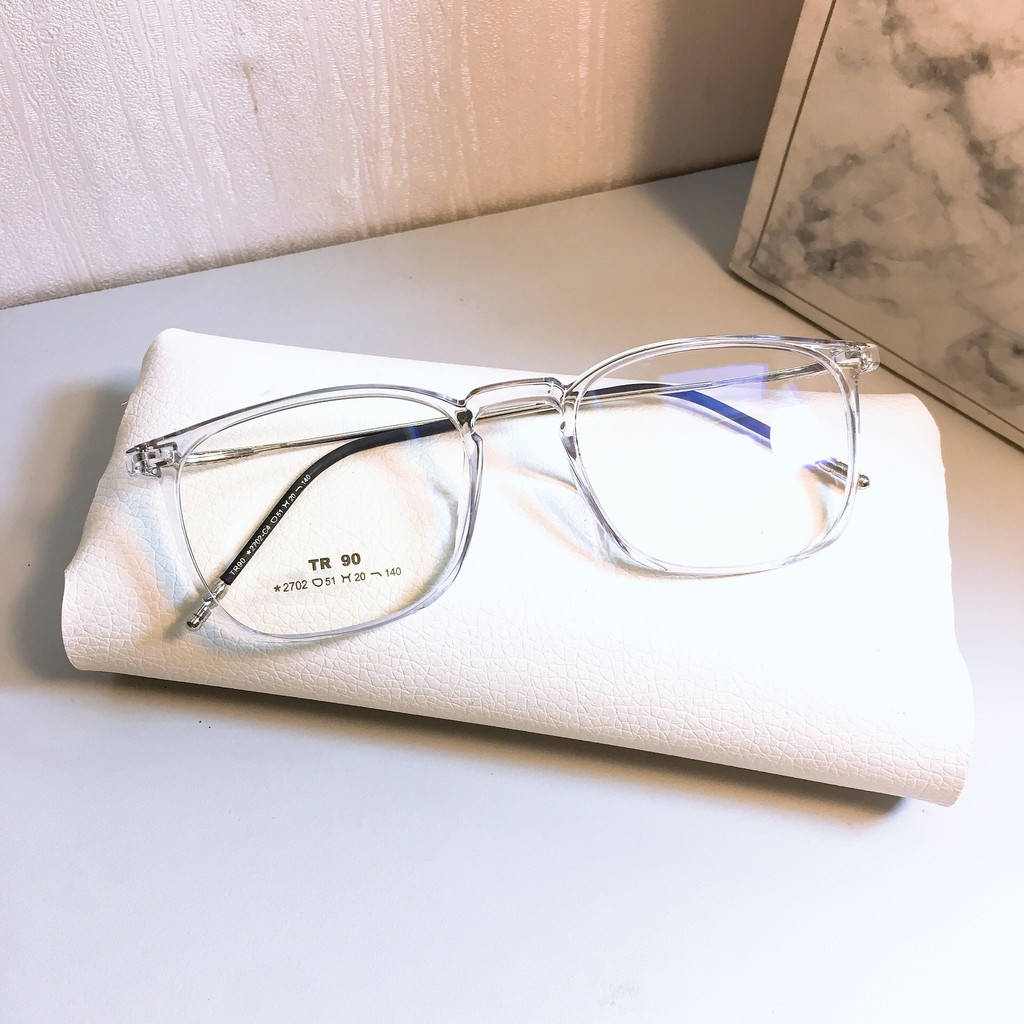 [Mã FARSSTGRE giảm 5K đơn bất kỳ] Kính Cận vuông hồng 2702 - nhận cắt mắt cận viễn loạn | BigBuy360 - bigbuy360.vn