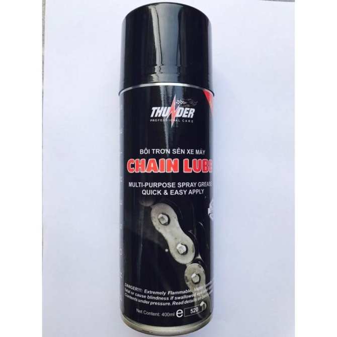 Chai Xịt Dây Sên Chain Lube 400ml,hàng công ty bảo đảm 9 hãng ,hàng VIỆT NAM chất lượng cao.