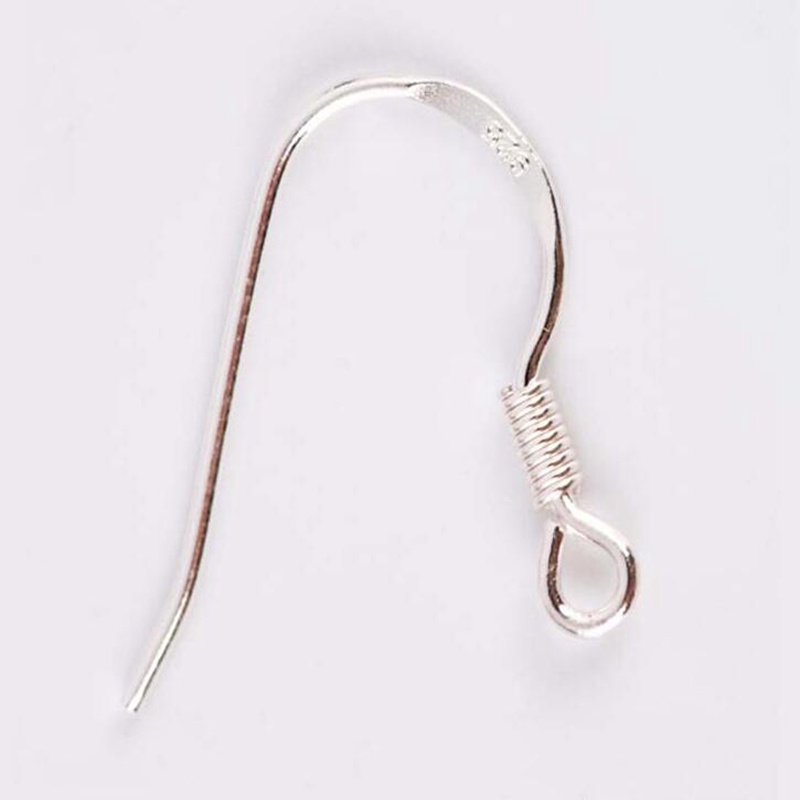 Bộ 10 Móc Cài Bông Tai Bằng Bạc Sterling 925 Chống Dị Ứng Dùng Làm Trang Sức Thời Trang DIY