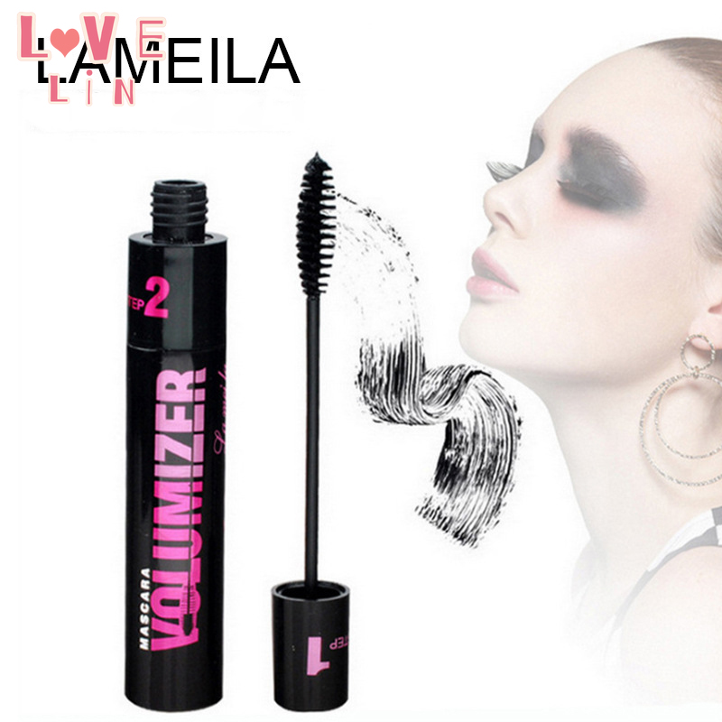 Mascara Lameila thiết kế hai đầu chống thấm nước chuốt dài và dày mi hiệu quả chất lượng cao