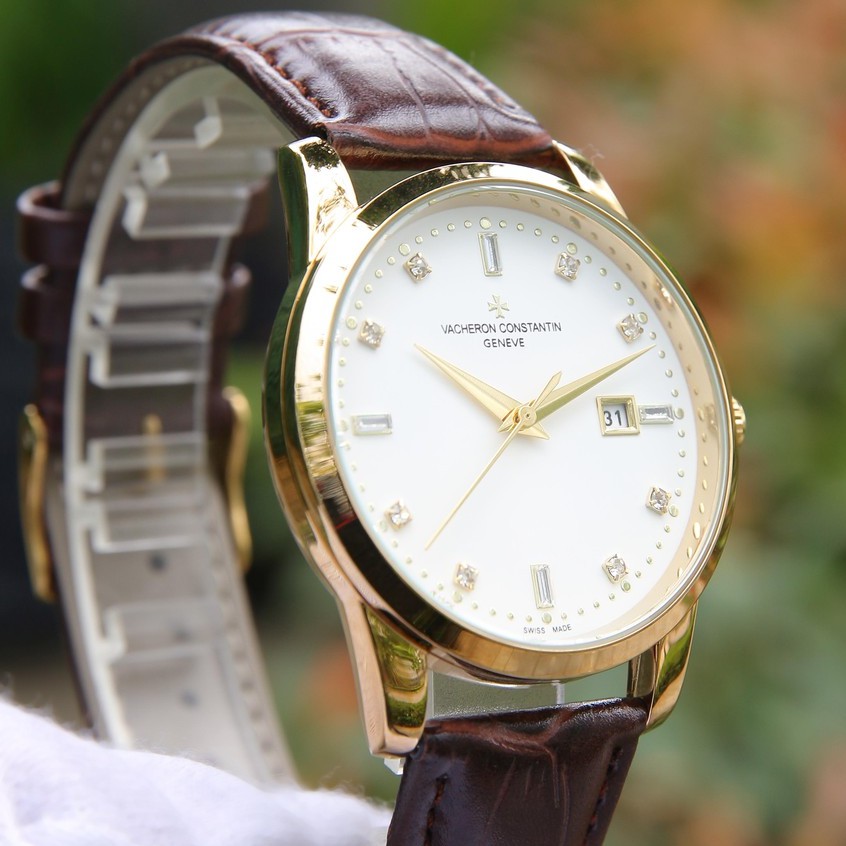 Đồng Hồ Nam VA VA01 Dây Da Nâu Cao Cấp Mặt Kính Chống Xước, Chống Nước BH Hãng 12 Tháng | BigBuy360 - bigbuy360.vn