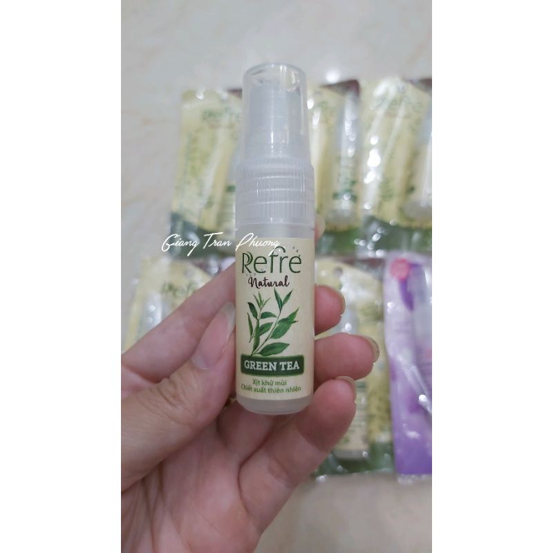 (Mini size) Xịt khử mùi Refre 6ml