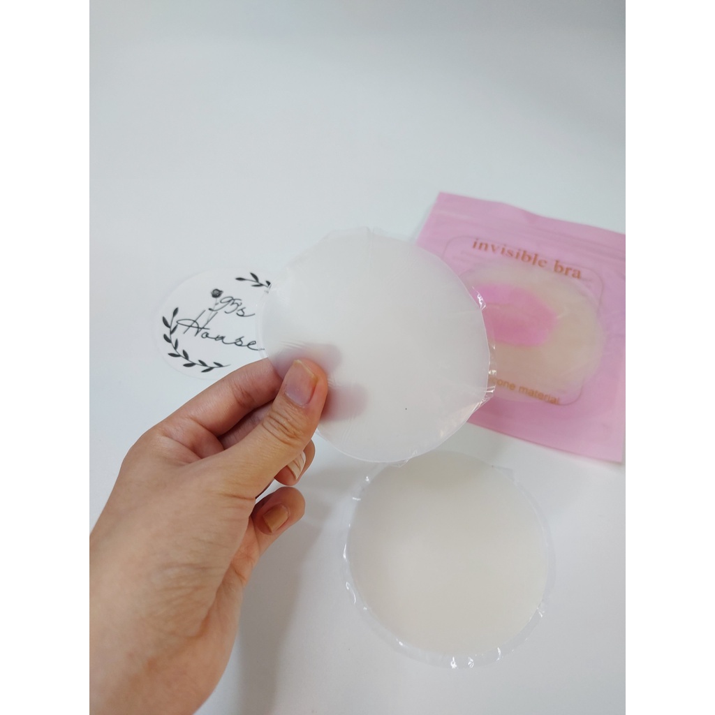 Miếng dán ngực silicon tàng hình, dán ti chống nước siêu chắc MDN01 [95's House]