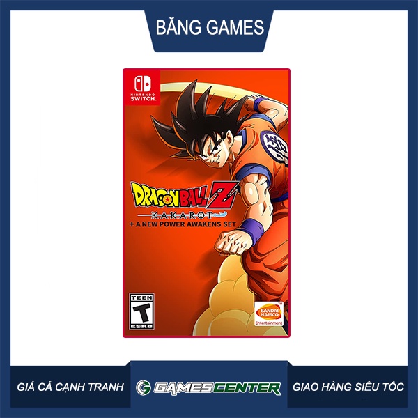 Băng game Nintendo Switch Dragon Ball Z Kakarot + A New Power Awakes Set