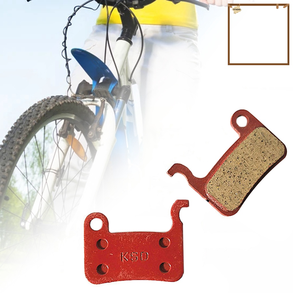1 Cặp Má Phanh Xe Đạp MTB Không Gây Tiếng Ồn Có Thể Tháo Rời Tiện Dụng