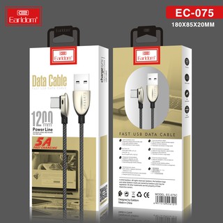 Dây Sạc Siêu Nhanh 5A Earldom EC-075