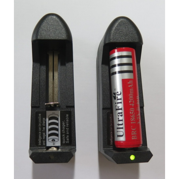 Bộ Sạc 1 Pin 3.7v,4.2V  Sạc Các Loại Đèn Pin