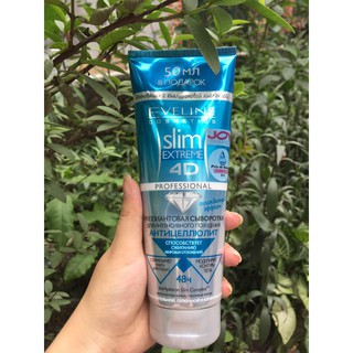 Kem tan mỡ, giảm béo Eveline Slim Extreme 4D Nga